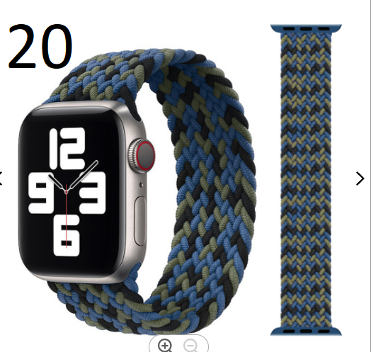 Fabric braided apple watch strape gadgetkkhan17