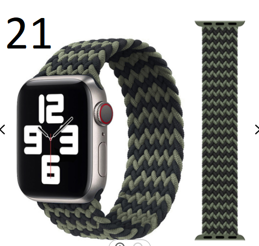 Fabric braided apple watch strape gadgetkkhan18