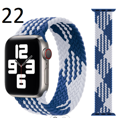 Fabric braided apple watch strape gadgetkkhan19