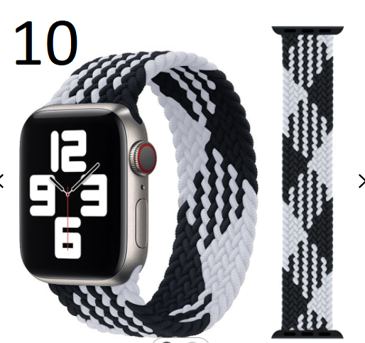 Fabric braided apple watch strape gadgetkkhan27