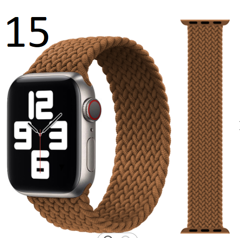 Fabric braided apple watch strape gadgetkkhan6