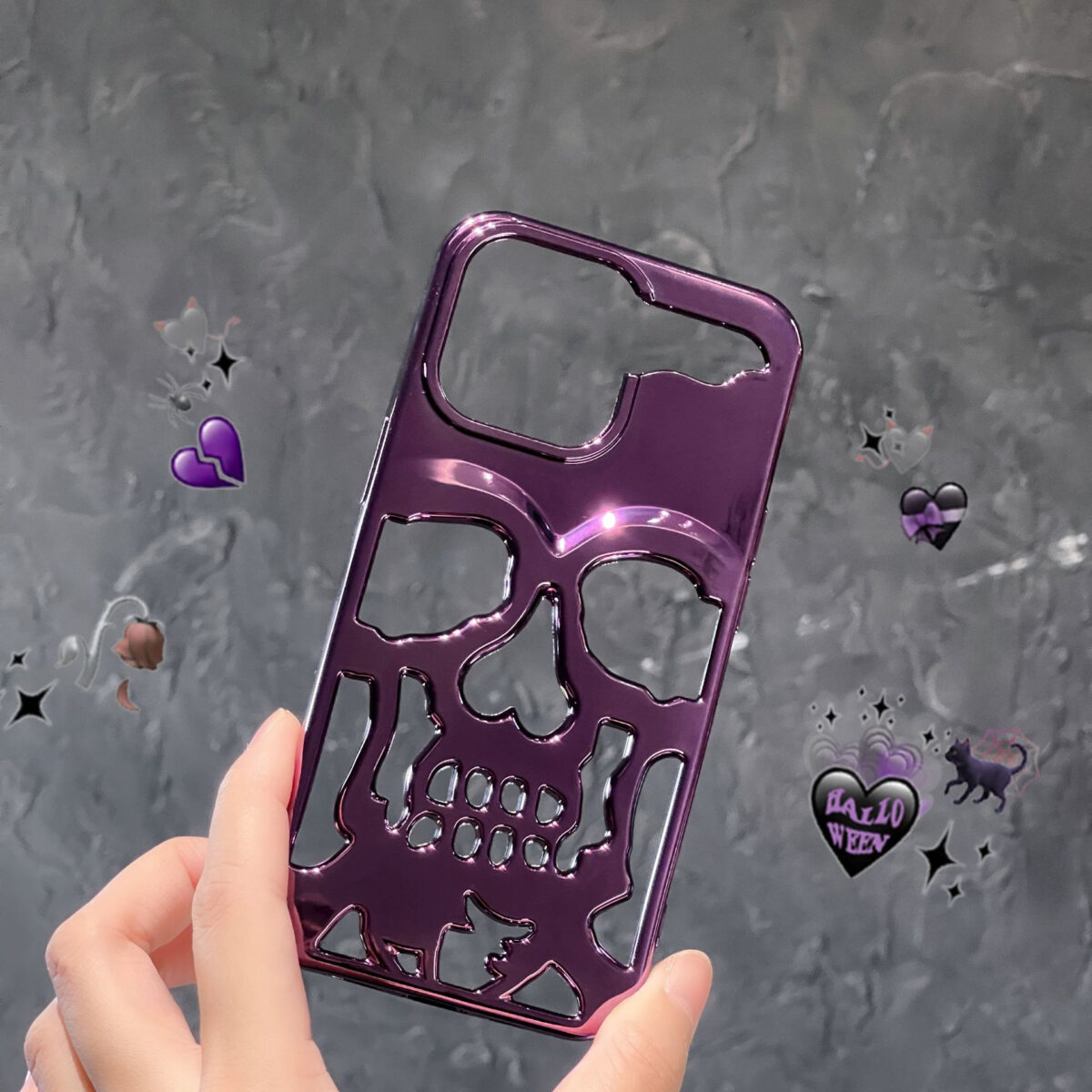 skeleton skull case for iphone gadgetkhan 3