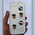 iPhone 8 Plus Coffee Case - 3D Coffee Silicon Case - Image 6